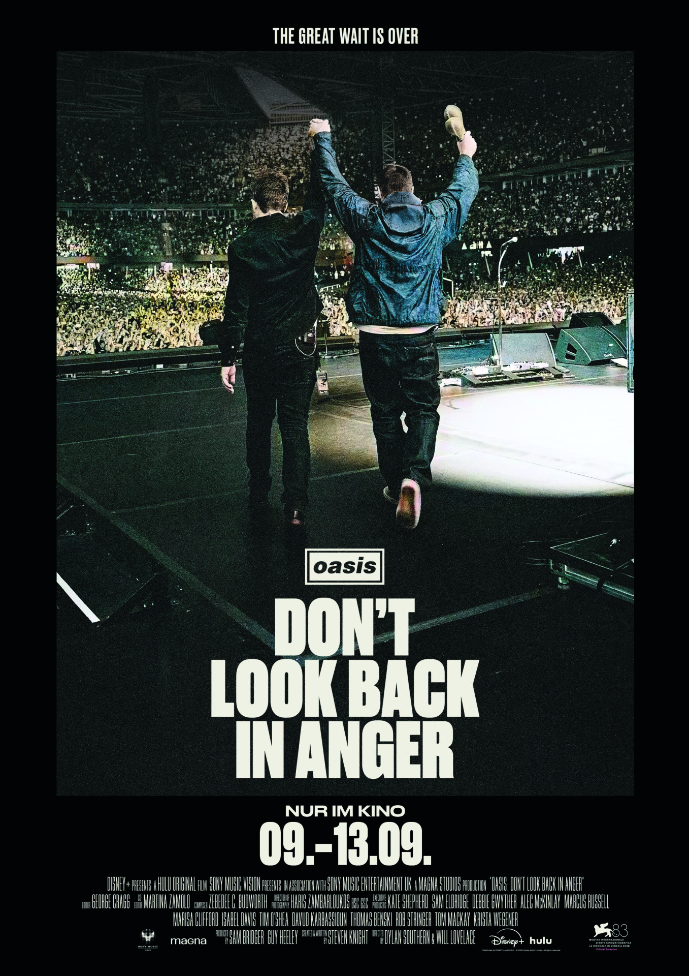 Oasis: Don't Look Back in Anger